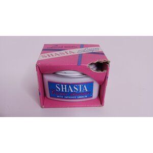 Vintage 1940s-1950s Shasta Cream Shampoo Jar Lanolin Proctor & Gamble NEW NOS